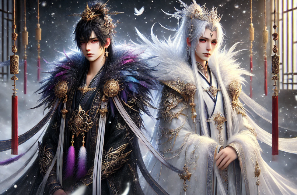 Snowy Elegance: Perfecting Wei Wu Xian & Lan Wang Ji’s ‘淋雪’ Cosplay Looks