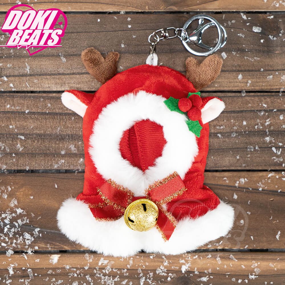 【IN STOCK】Dokibeats Christmas Cape/ Elk /Snowman Cotton Doll Clothes 10CM Keychain