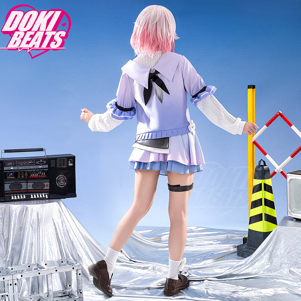【Size S-3XL】Game Honkai: Star Rail × Cheogajip Cosplay March 7th Costume Casual Wear