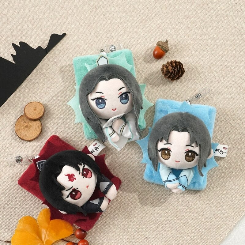 Omodoki Chuanshu Shen Qingqiu Luo Binghe peripheral retractable drawstring plush bus card holder