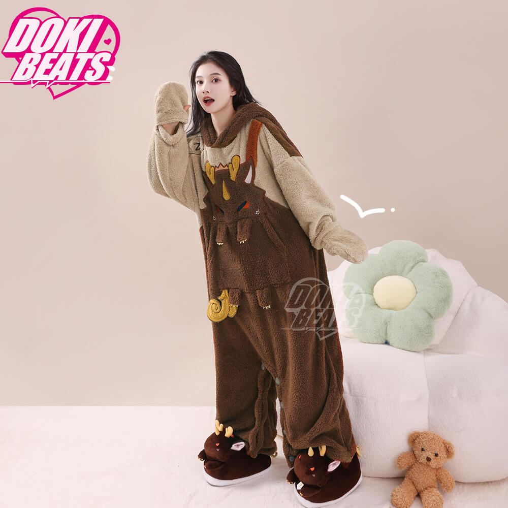 Game Genshin Impact Cosplay Zhongli / Hutao / Xiao Costume Cutie Party Doujin Pajamas Wanderer