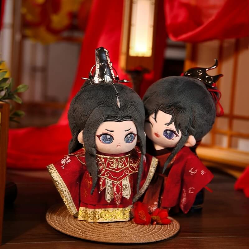 Omodoki The Husky and His White Cat Shizun 20cm Doll Mo Ran and Chu Wan Ning