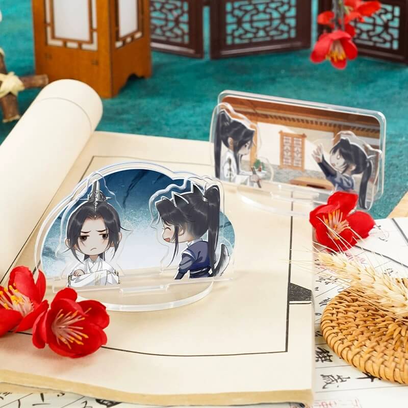 Omodoki The Husky and His White Cat Shizun Chu Wan Ning Mo Ran Scene Standing Sign