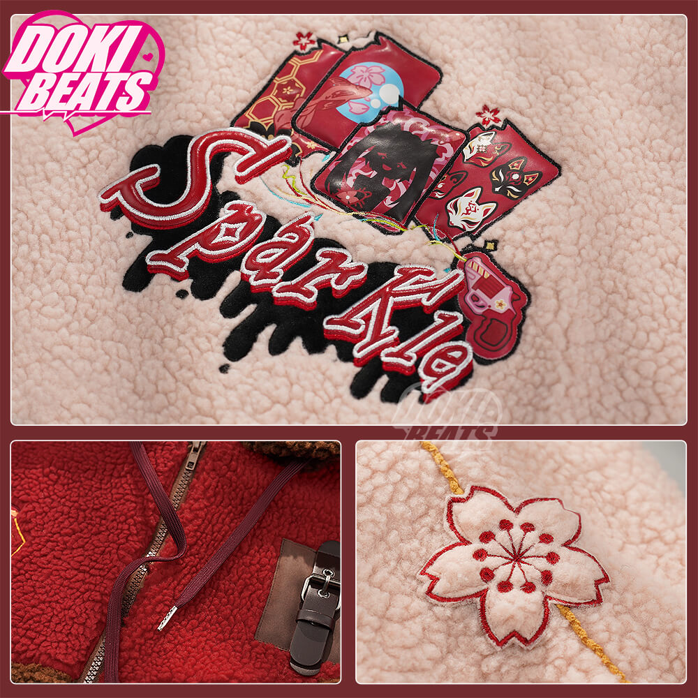 Star Rail Cosplay Costume Sparkle / Robin Doujin The Dome of the Stars in Winter Jacket