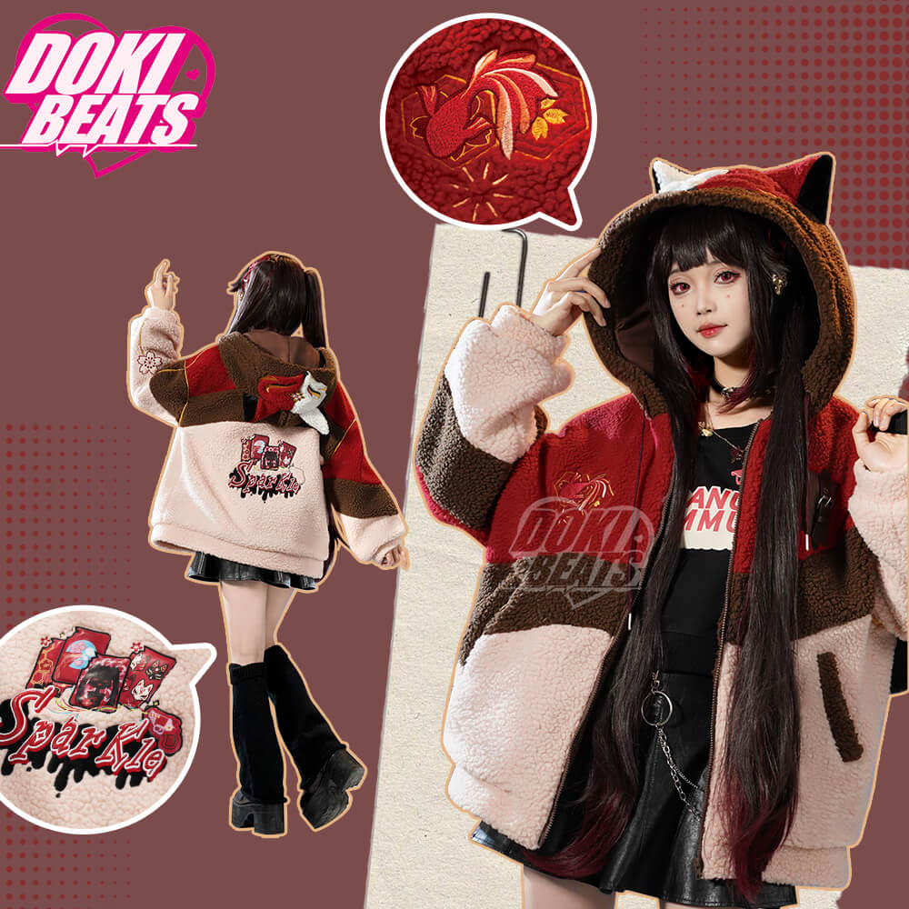 Star Rail Cosplay Costume Sparkle / Robin Doujin The Dome of the Stars in Winter Jacket