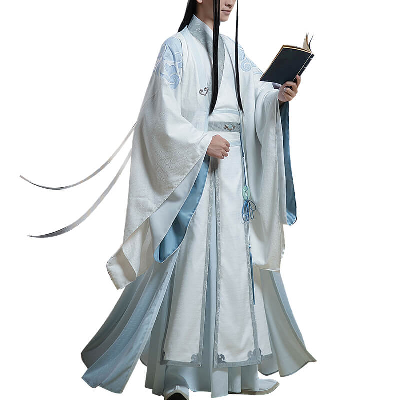 Anime Mo Dao Zu Shi Cosplay Costume Lan Wangji Adult Ver Dao Mo To Shi Lan Wang Ji Lan Zhan MDZS