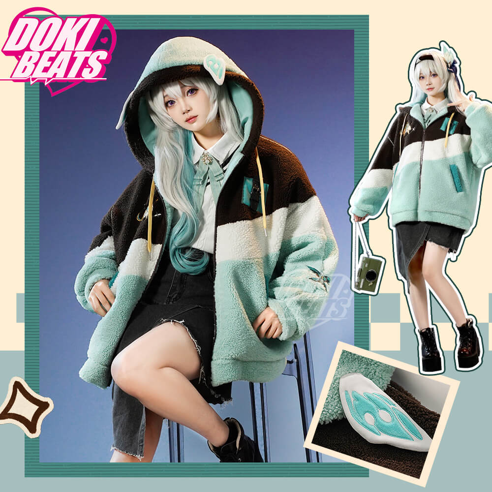 Star Rail Cosplay Costume Aventurine / Firefly Doujin The Dome of the Stars in Winter Jacket Casual Wear