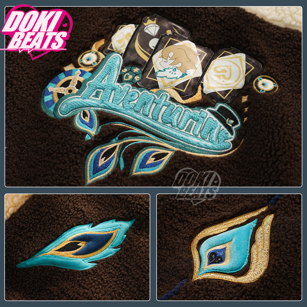 Star Rail Cosplay Costume Aventurine / Firefly Doujin The Dome of the Stars in Winter Jacket Casual Wear