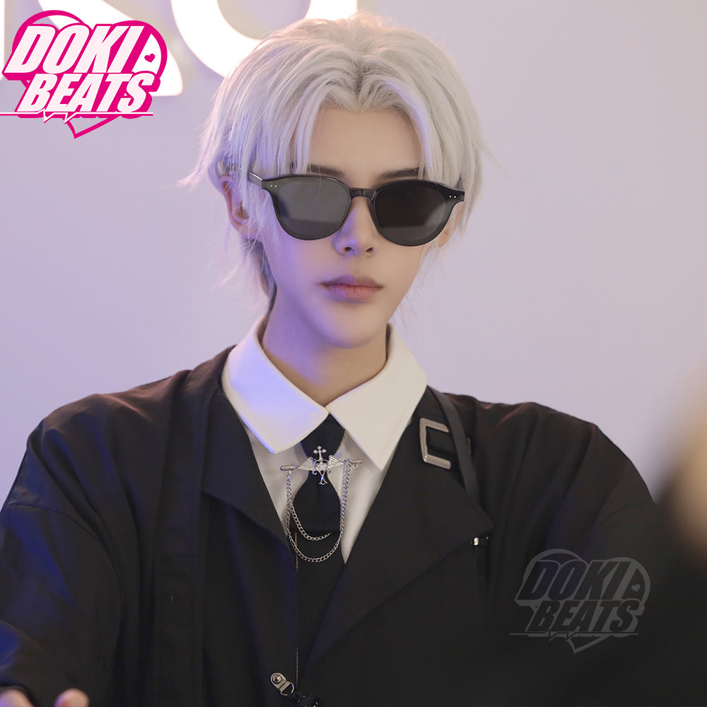 Dokibeats White Wig Men