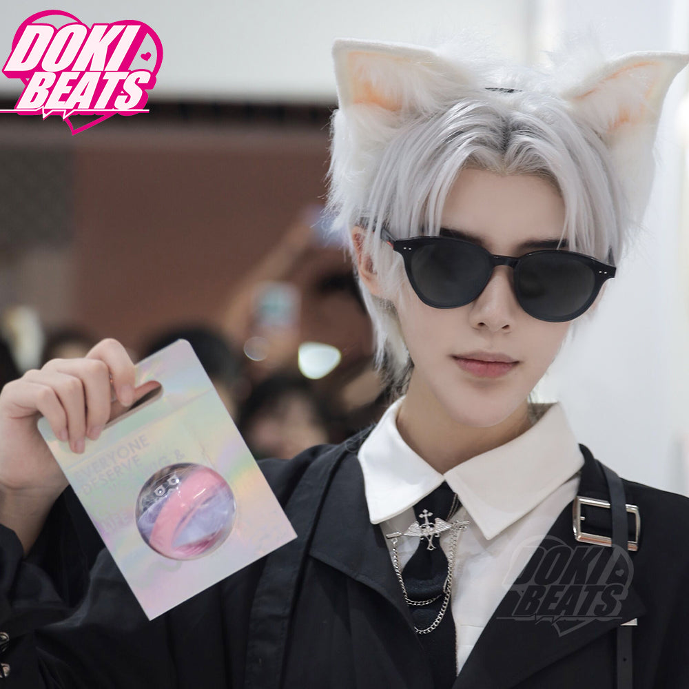 Dokibeats White Wig Men