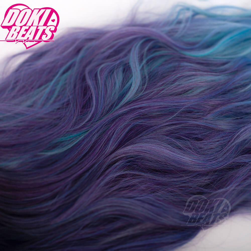 Dokibeats Blue Gradient Long Hair