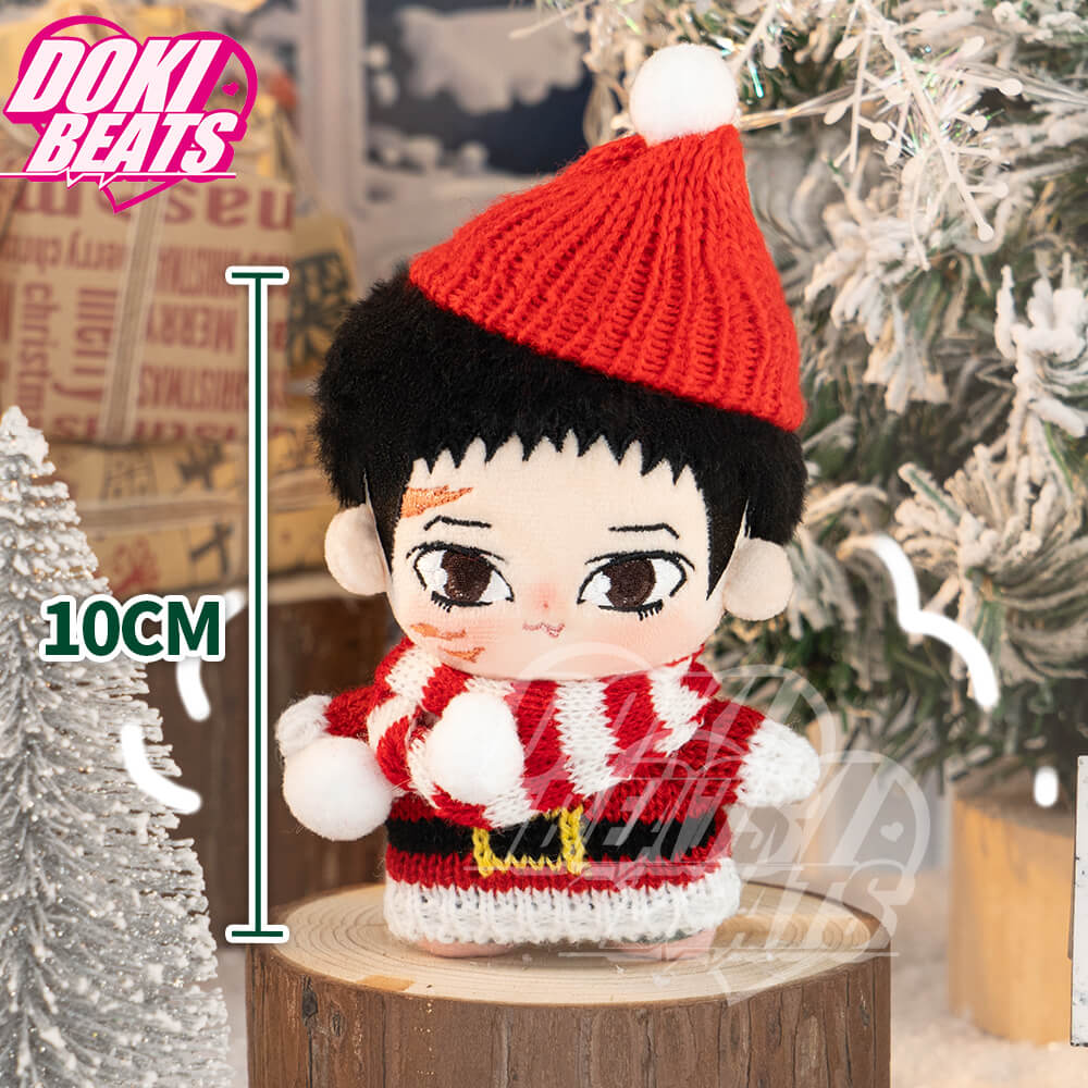 【IN STOCK】Dokibeats Christmas Sweater Clothes 10CM Green/Red