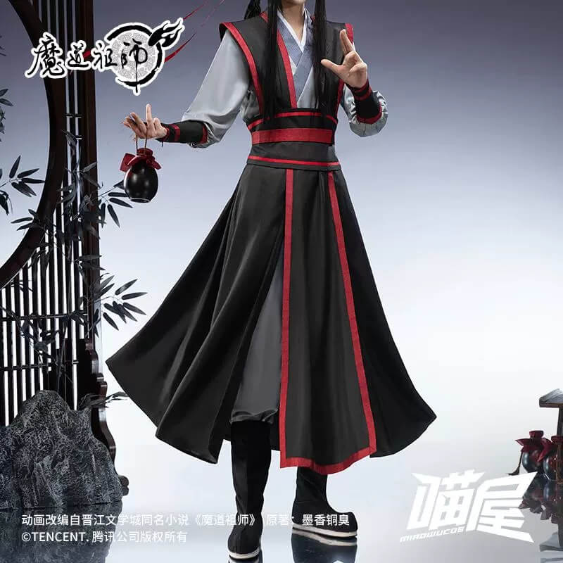 Anime Mo Dao Zu Shi Wei Wuxian Cosplay Costume Men Teenager Ver Wei Wu Xian Dao Mo To Shi MDZS