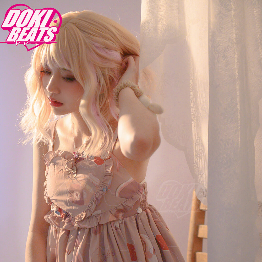 Dokibeats Short Cut Blonde Wig