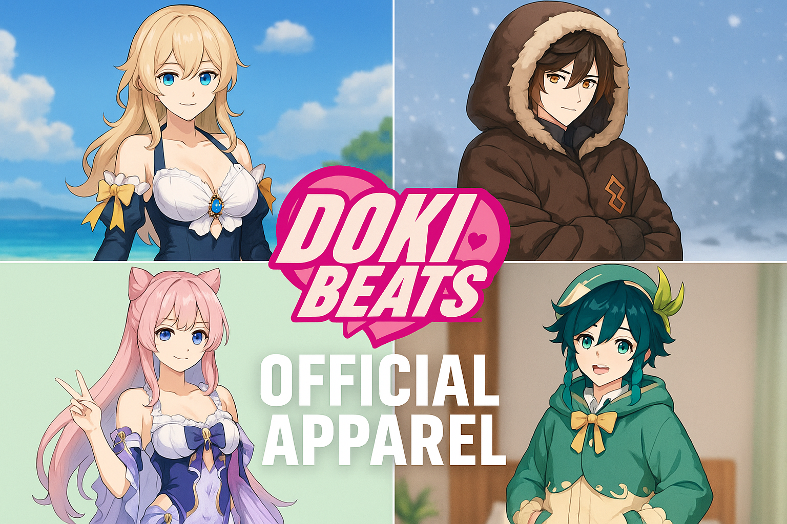 Why Choose Dokibeats for Authentic Anime Apparel? Let Us Tell You the Charm of Genuine Product