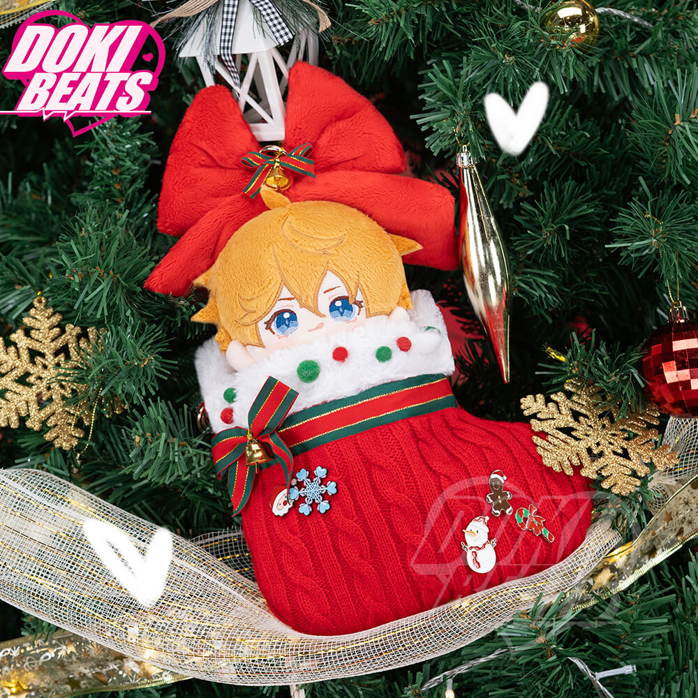 【In Stock】Dokibeats Christmas Socks/ Stockings 20CM Plushie