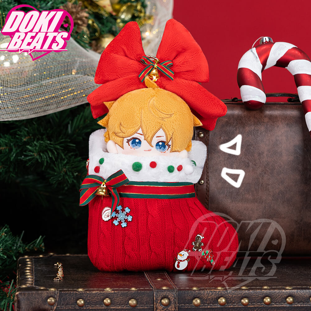 【In Stock】Dokibeats Christmas Socks/ Stockings 20CM Plushie