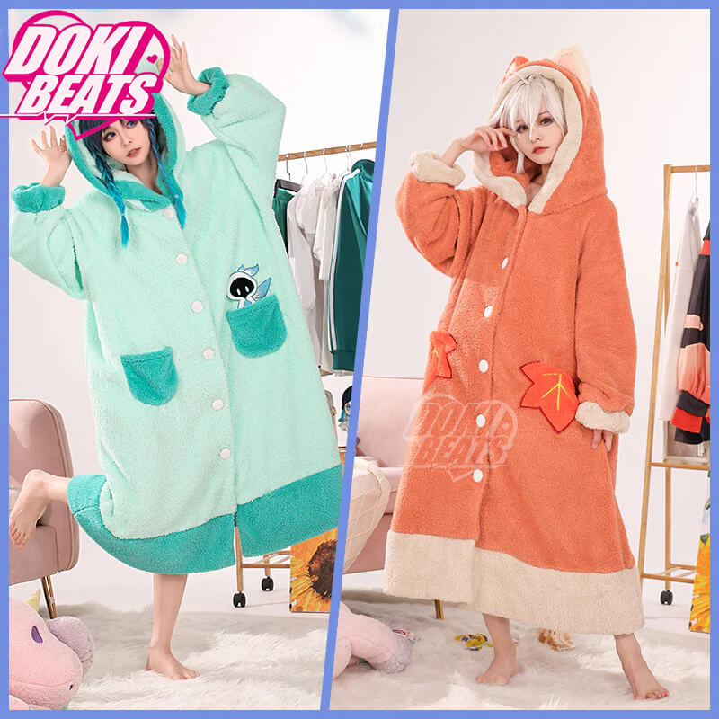 【In Stock】Dokibeats-SR Game Genshin Impact Cosplay Venti/Kazuha Costume Sleepwear Pajamas