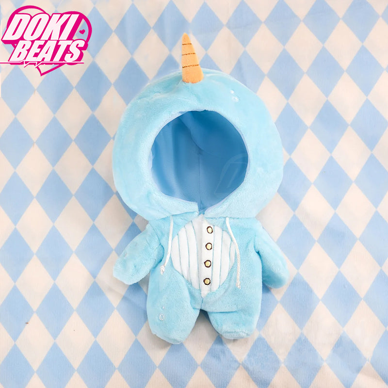 DokiBeats Dolls' clothes Whale Blue 20CM