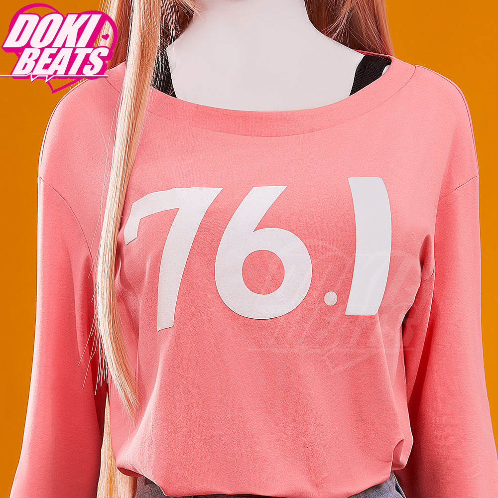 DokiBeats Tops as Clothing Pink Casual