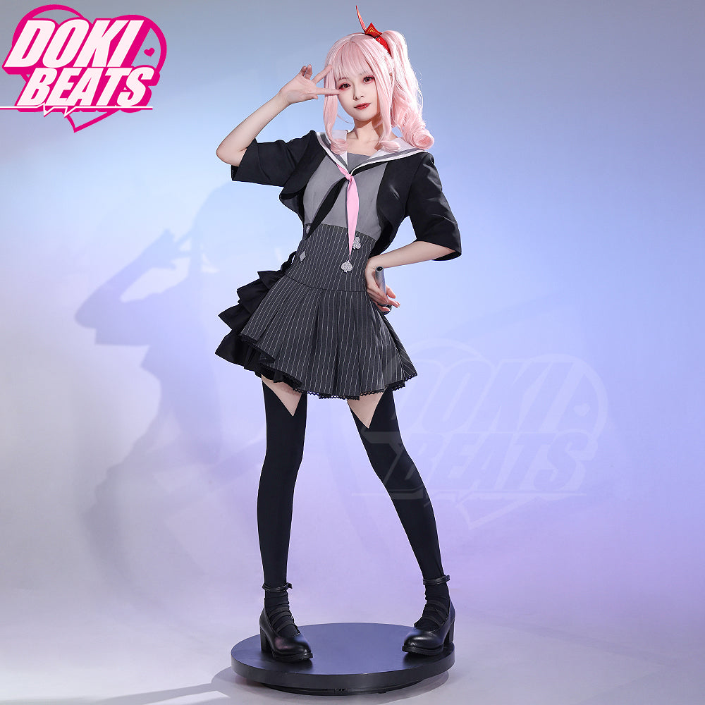 【Partial Size Ready For Ship】【Size S-3XL】Dokibeats-R Game Prooject Sekaai Colorful Staage! Cosplay Akiyamaa Mizukii Costume