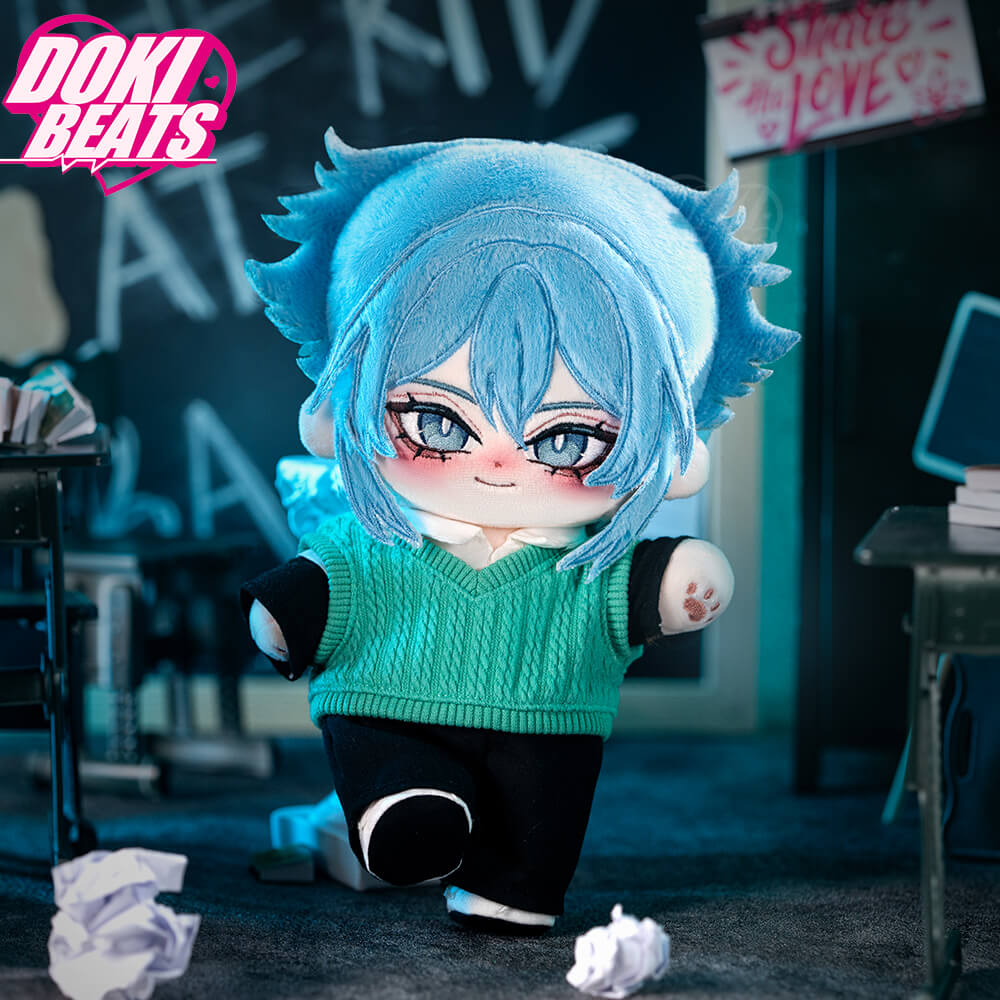 【Authorized】Dokibeats The Kid at the Back Hyugo Plushie 20CM Doll Authorized