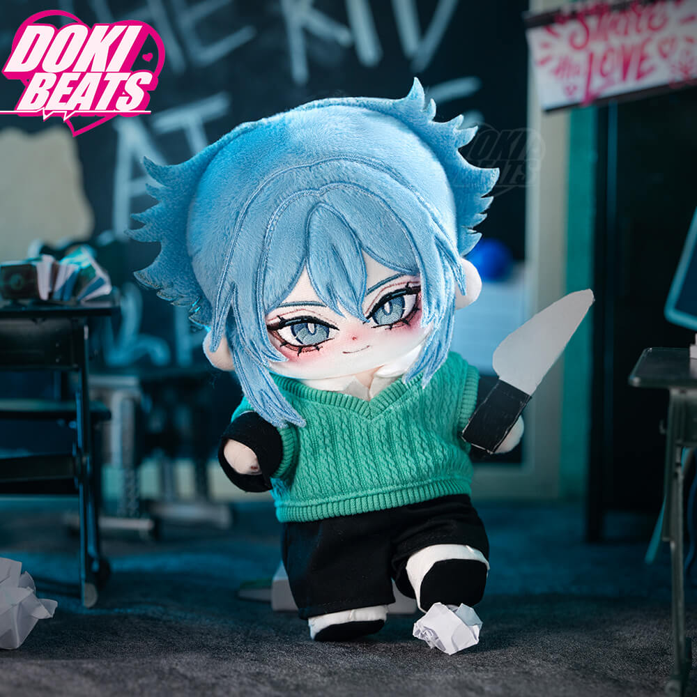 【Authorized】Dokibeats The Kid at the Back Hyugo Plushie 20CM Doll Authorized