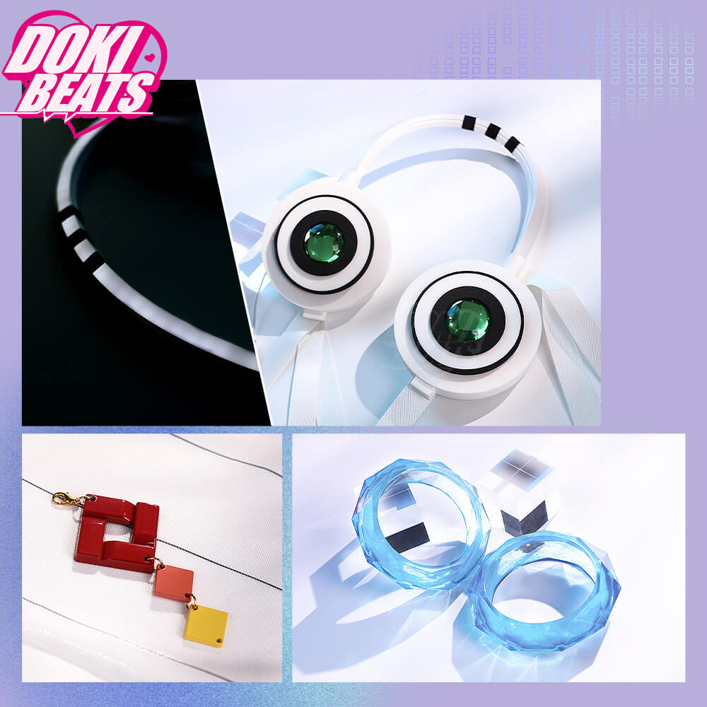 Luo TianYi Cosplay Costume Singer Cosplay Women Luminous Cute Costume Dress Luo Tianyi V4 Cosplay