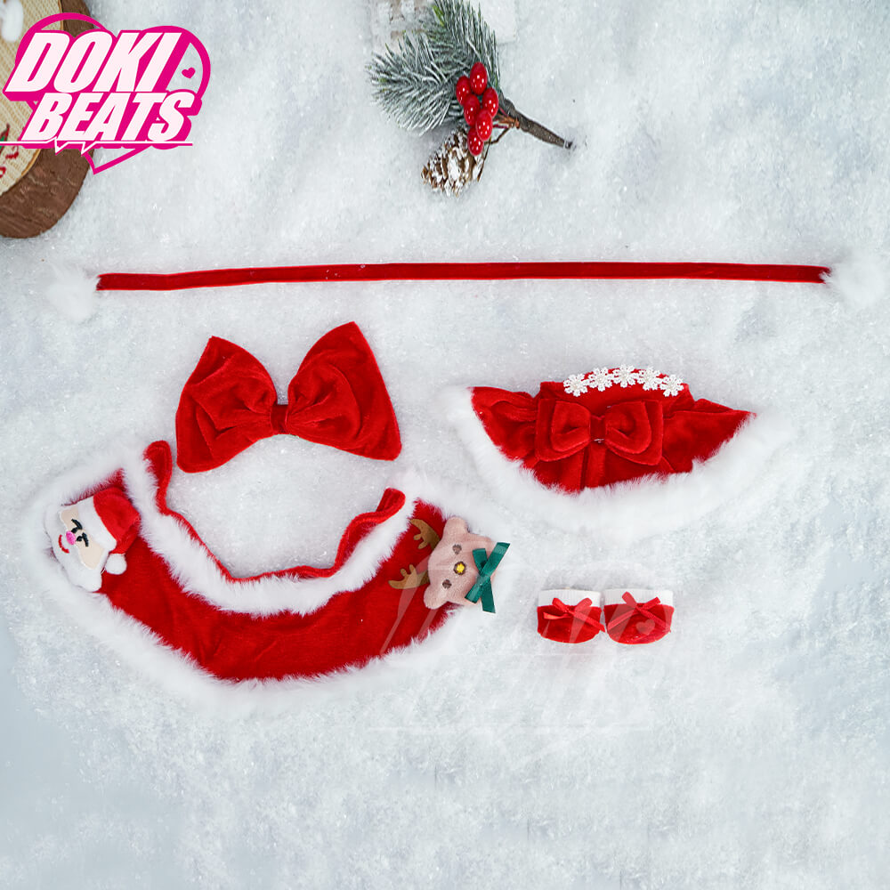 【IN STOCK】Dokibeats Christmas and New Year Cape Doll Clothes 20CM